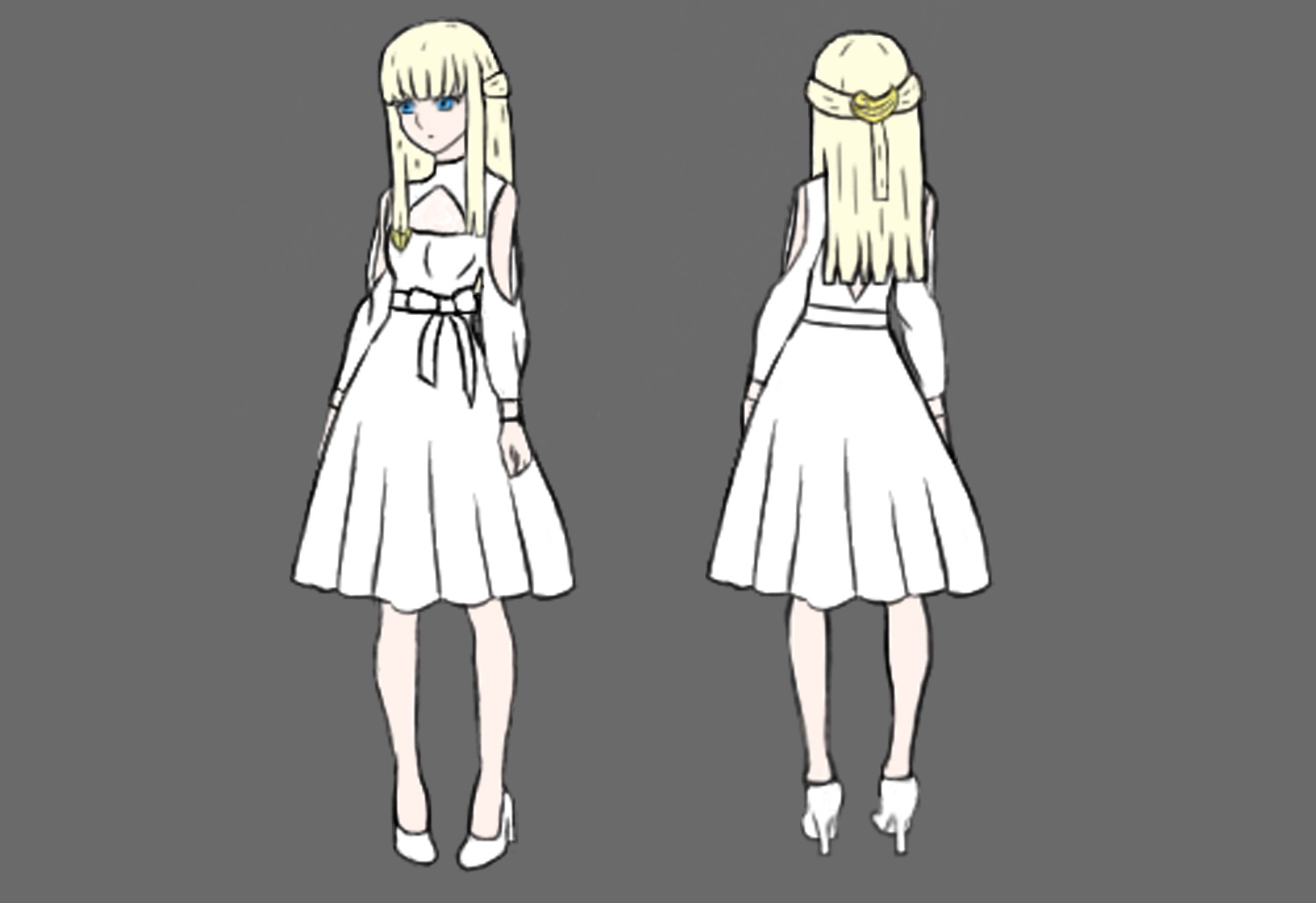 Luna (Causal Dress Design)