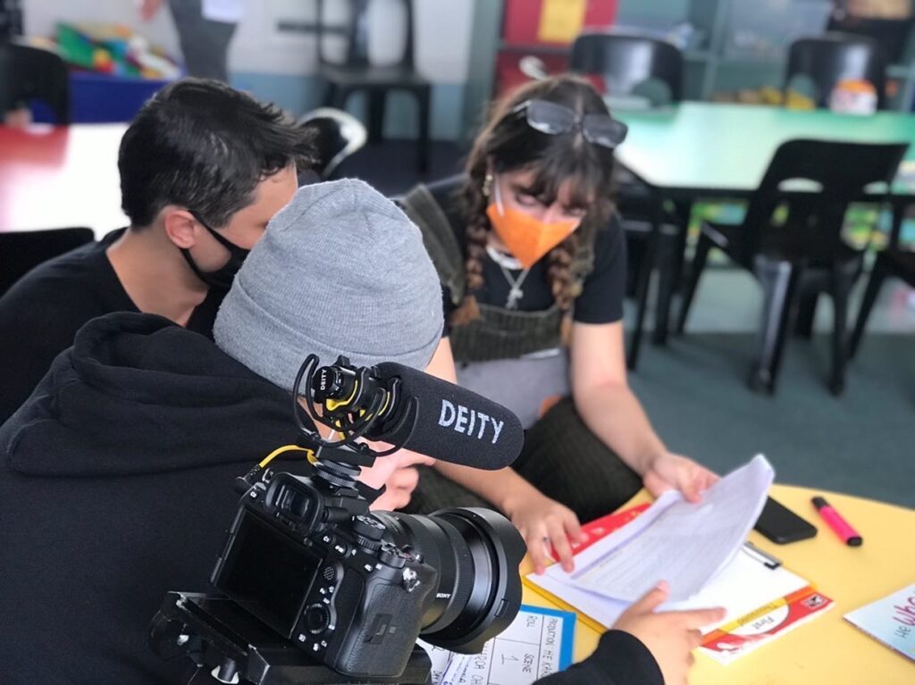 Tahu’s experience making his first short film