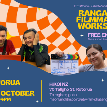 ETW Rangatahi Film Workshop Facebook Cover copy